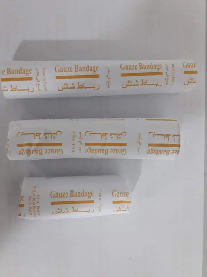 شاش الياف ناعم 10 سم بالة 50 ق