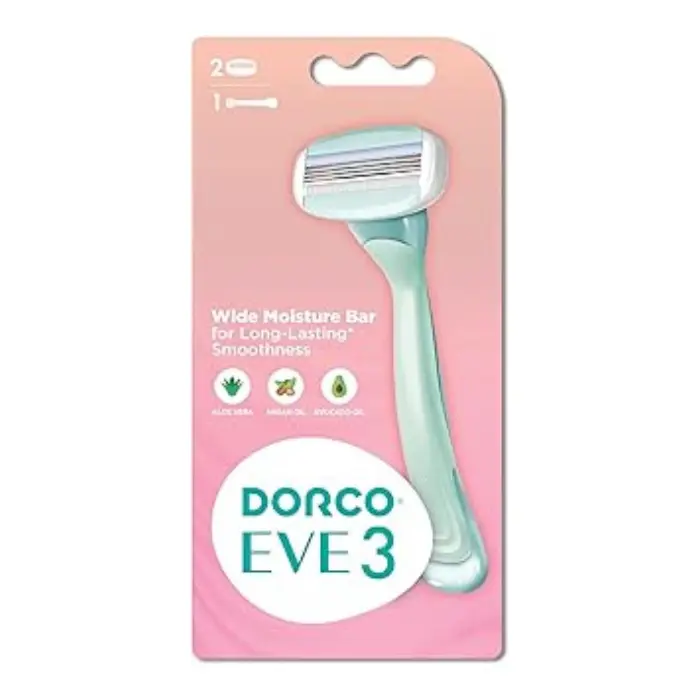 دوركو ماكينة حلاقة سيستم حريمي 3 موس + 2 غيار