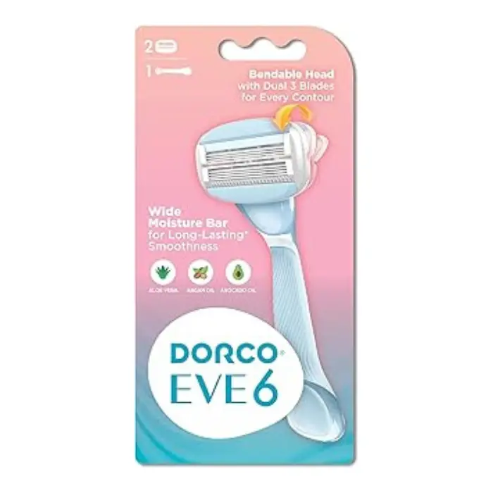 دوركو ماكينة حلاقة سيستم حريمي 6 موس + 2 غيار